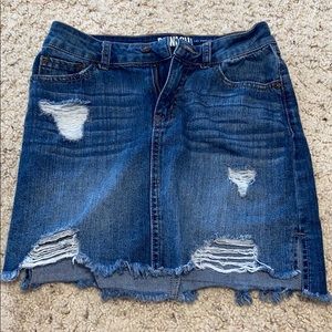 Jean Skirt